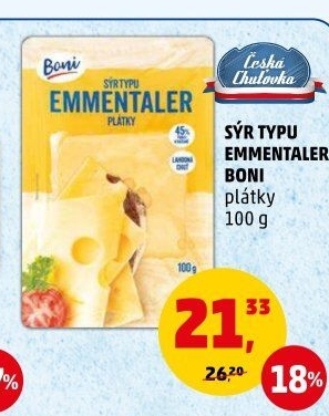 Sýr Ementál Boni