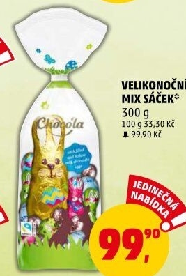 Velikonoční balíček Choco'
