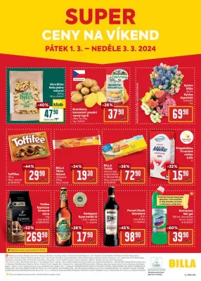 akční leták BILLA 28.2.2024-5.3.2024
