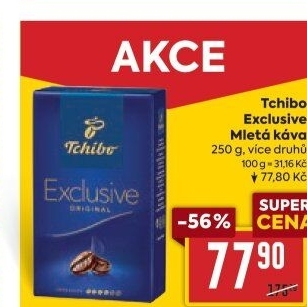 Mletá káva Tchibo Exclusive