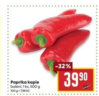 Paprika červená kapie