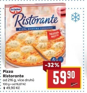 Pizza mražená Ristorante Dr. Oetker