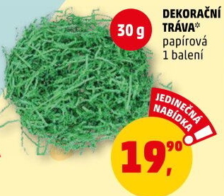 Dekorační tráva