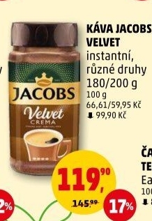 Instantní káva Jacobs Velvet