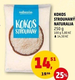 Kokos strouhaný Naturalia