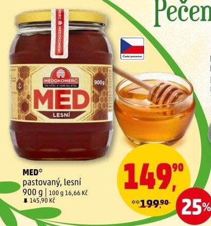 Med květový pastovaný Medokomerc