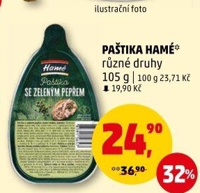 Paštiky Hamé