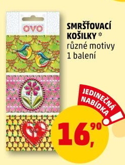 Smršťovací košilky na vajíčka OVO