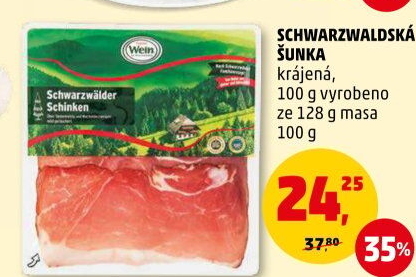 Šunka schwarzwaldská Wein