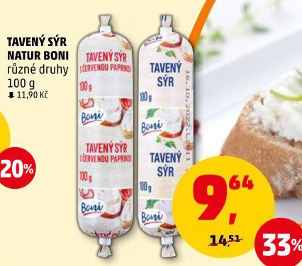 Sýr tavený Boni