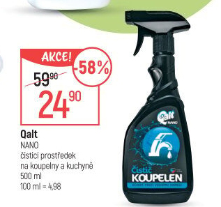 Čistič koupelen Qalt