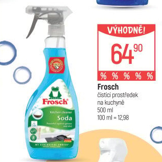 Čistič kuchyní ve spreji Soda Frosch