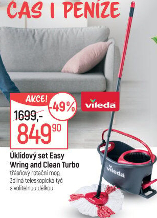 Mop set Easy Wring and Clean Turbo Vileda