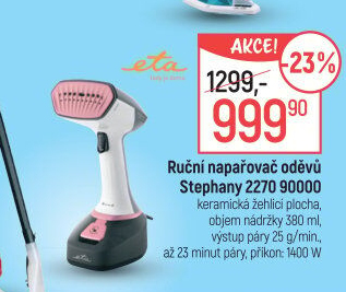 Napařovač oděvů ETA Stephany 2270 90000