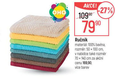 Ručník OHO