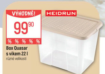 Box s víkem Heidrun
