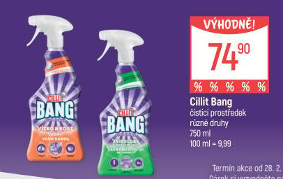 Čistič Cillit Bang