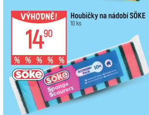 Houbička na nádobí Söke