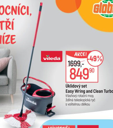 Mop set Easy Wring and Clean Turbo Vileda