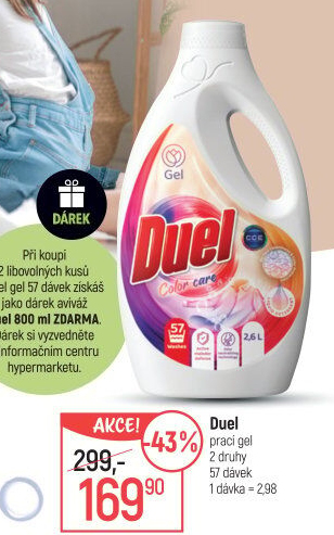 Prací gel Duel