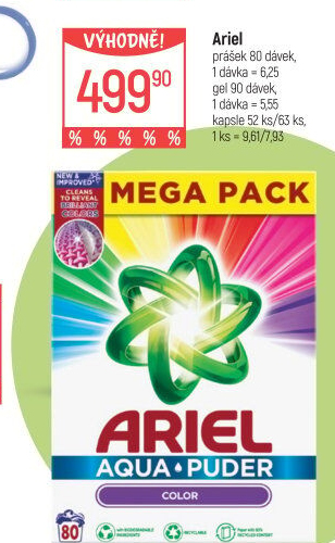 Prací prášek Ariel