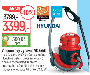 Víceúčelový vysavač Hyundai VC 5750