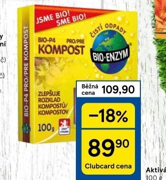 Aktivátor kompostů bio P4 Bioprospect