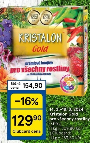 Hnojivo Kristalon Gold