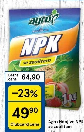 Hnojivo NPK Agro