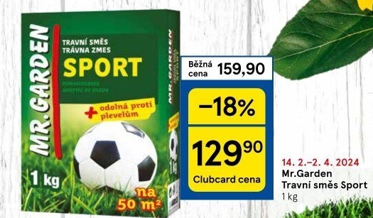 Travní směs Sport Mr. Garden Agro
