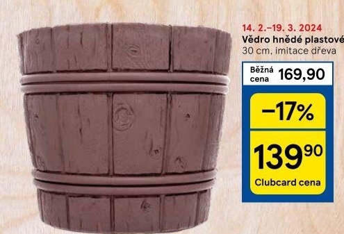 Vědro plastové