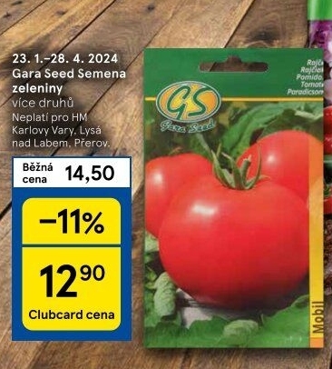 Zahradní osivo Gara Seed