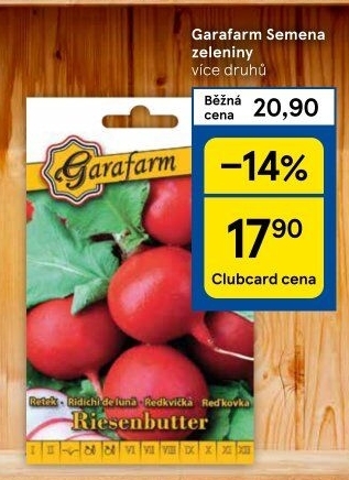 Zahradní osivo Garafarm