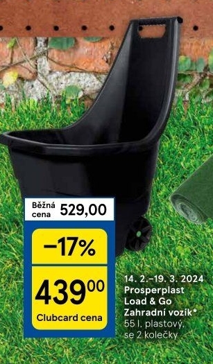 Zahradní vozík Load Go Prosperplast