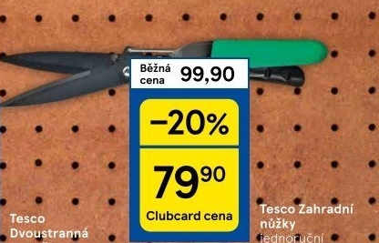 Zahradnické nůžky Tesco