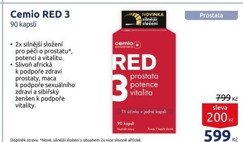 Doplněk stravy Cemio RED3