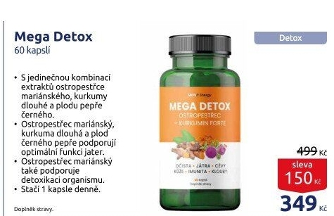 Doplněk stravy MOVit Energy Mega Detox