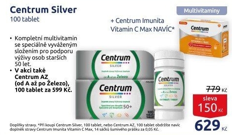 Doplněk stravy Silver Centrum