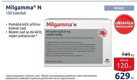 Tobolky Milgamma