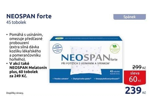 Tobolky Neospan forte