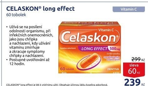 Vitamín C Long Effect Celaskon