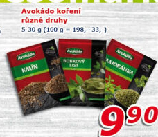 Koření Avokádo