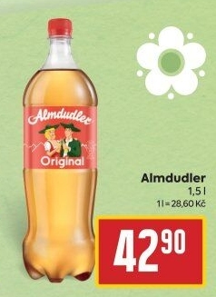 Bylinková Alpská limonáda Almdudler