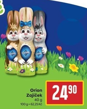 Čokoládový zajíc Orion