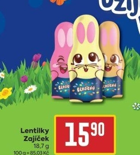 Čokoládový zajíc s lentilkami Orion