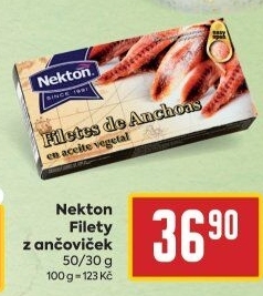 Filety z ančoviček Nekton