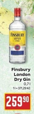 Gin London Dry Finsbury