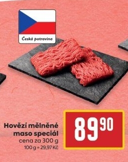 Hovězí mleté maso speciál