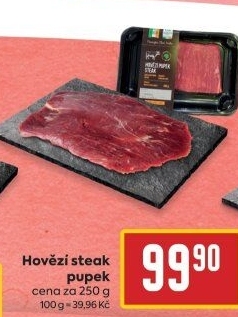Hovězí pupek steak