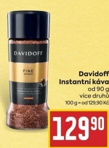 Instantní kávy Davidoff
